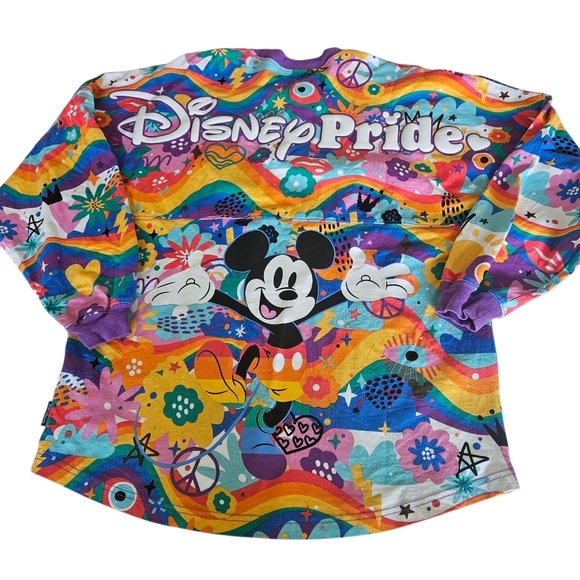 Disney Pride Rainbow Printed Spirit Jersey - Picture 1 of 11